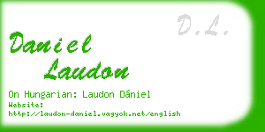 daniel laudon business card